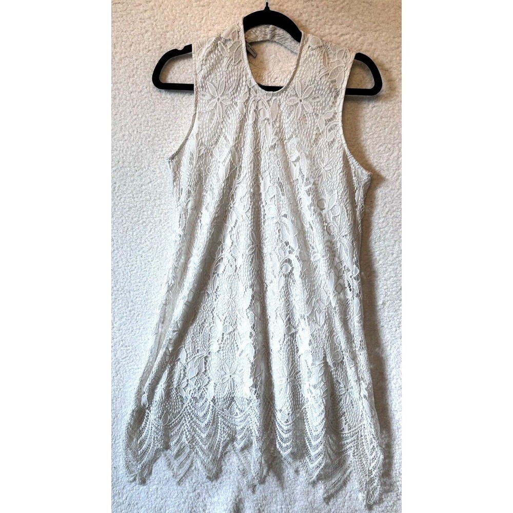 Fire Los Angeles Lace Dress Size M Romantic Cottage Core Flirty‎